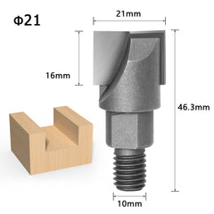 Model: 10x21mm - Screw thread screw bottom cleaner