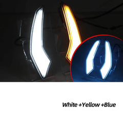 Color: Light guide - LED Streamer Daytime ABS Driving Front Fog Light