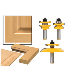 High-grade 3-piece woodworking cutter