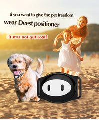 Mini Waterproof Dog GPS Tracker for Cats Pets with Collar Original Box 4 Frequency GPRS GPS+LBS Location Free APP Free Shipping