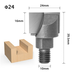 Model: 10x24mm - Screw thread screw bottom cleaner