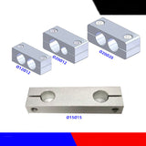 Style: Parallel connection, Size: 15x15 - Fixed mechanical connection bracket