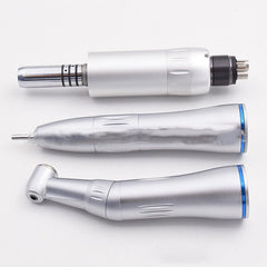 Style: 4hole motor set - Dental Intraoral Waterway Curved Handpiece Set