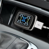 Tire Pressure Monitoring System Sensors Cigarette Lighter USB port Auto Security Alarm Systems Tire Pressure