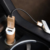 HOCO UC201 Dual USB 5V 3.4A Car Charger for iPhone HTC Tablet iPAD