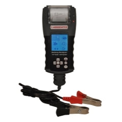 Hand held digital battery tester with printer