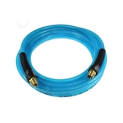 Air hose flexeel 3/8 in x 50' 1/4 in mpt blue