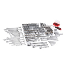 243pc 6 point 1/4" 3/8" 1/2" dr tool set