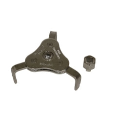 61-124mm 3 Jaw Wrench & Adapter