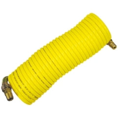 1/4 in. x 25 ft. Nylon Re-Koil Air Hose, Yellow