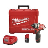M12 fuel 1/4" hex 2-speed screwdriver (2) batt kit