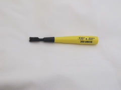 Female .120 x .027 yellow probe for flex probe kit