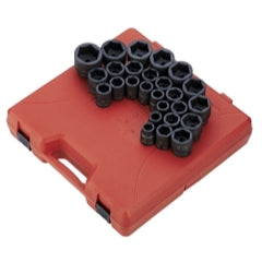 26-Piece 3/4 in. Drive 6-Point Metric
