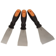 Putty knives 3pc set flex s/steel