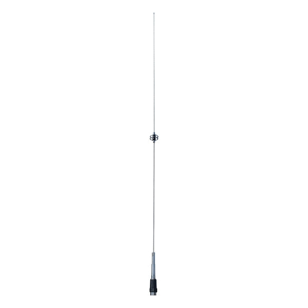 Tram 10275 10275 100-Watt Pretuned 144-MHz to 174-MHz VHF Lift-and Lay-Over 30-MHz-Bandwidth Whip Antenna with Extremely High-Gain 4.1-dBd Long-Distance Transmit and Receive and SO-239 Mount